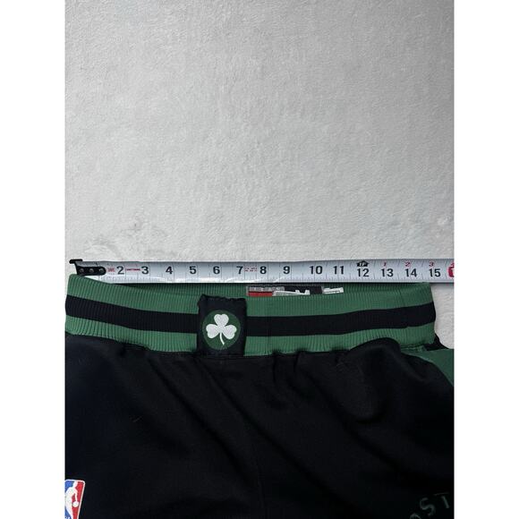 Nike Team Sports Boston Celtics Tearaway Warm Up Pants Black Green VTG SZ M - Picture 10 of 12